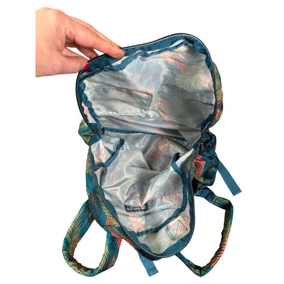 LUG Puddle Jumper Packable Backpack Tropical Ocean Lightweight Travel Colorful main image 7